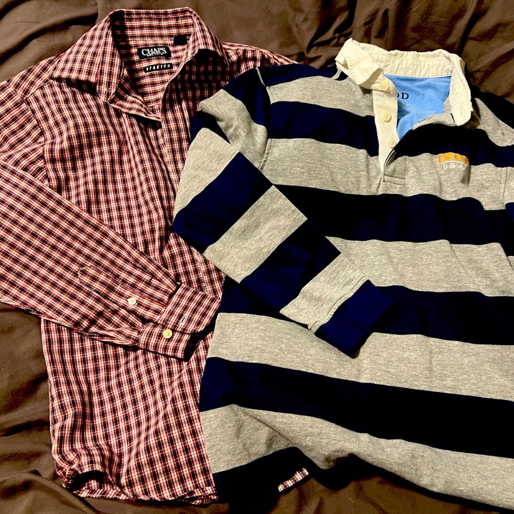 Bundle of boys shirts